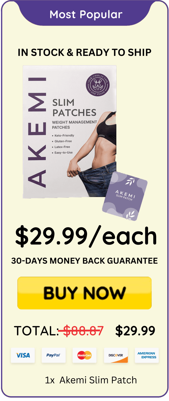 Akemi Slim Patch offer price